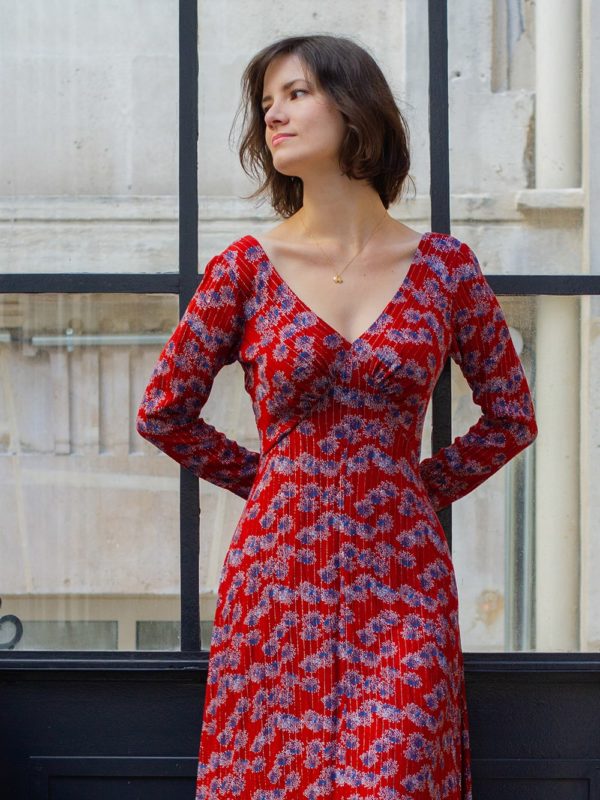 Ladies dress patterns images clearance