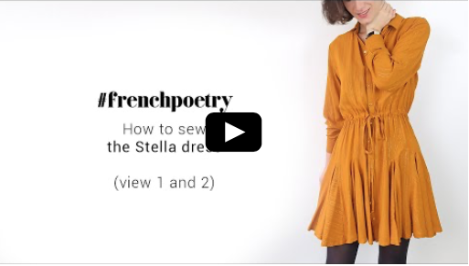 Fall-Winter sewing patterns for women, French Poetry