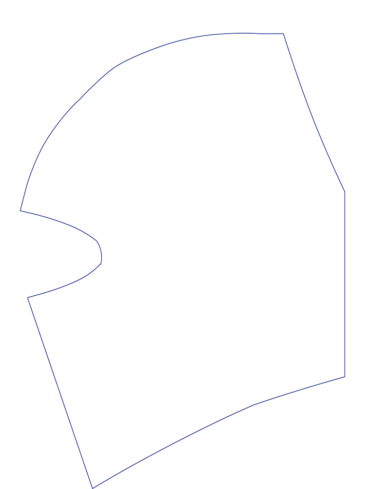 Pleiades 1 FBA (Full Bust Adjustment) method 1 - step 8